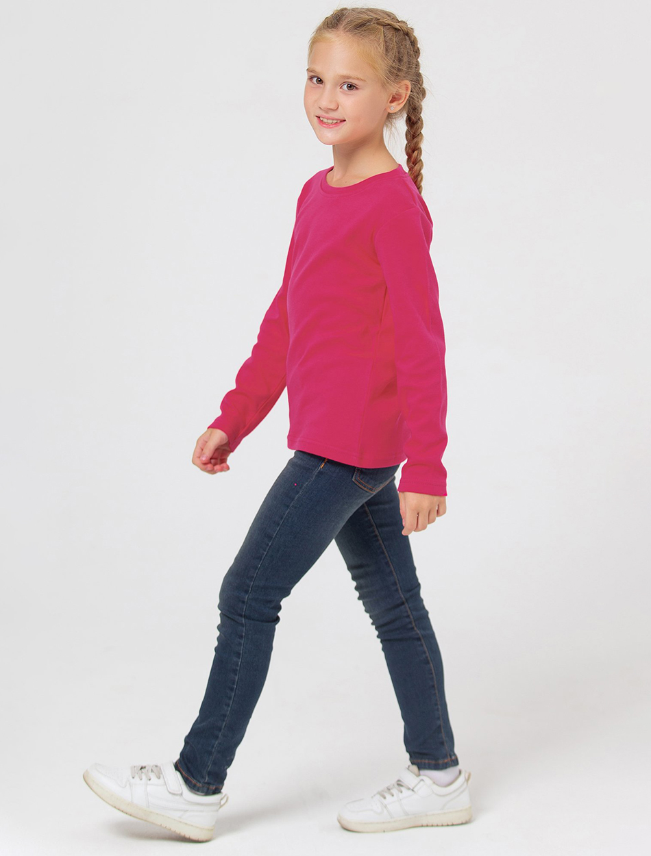 Лонгслив HappyFox HF5502малина - фото 3