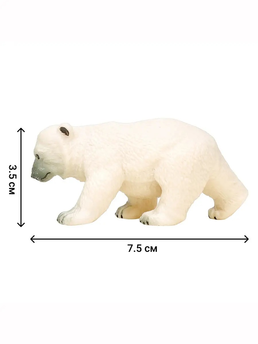 Игровой набор Masai Mara Белые медведи пингвины - фото 6