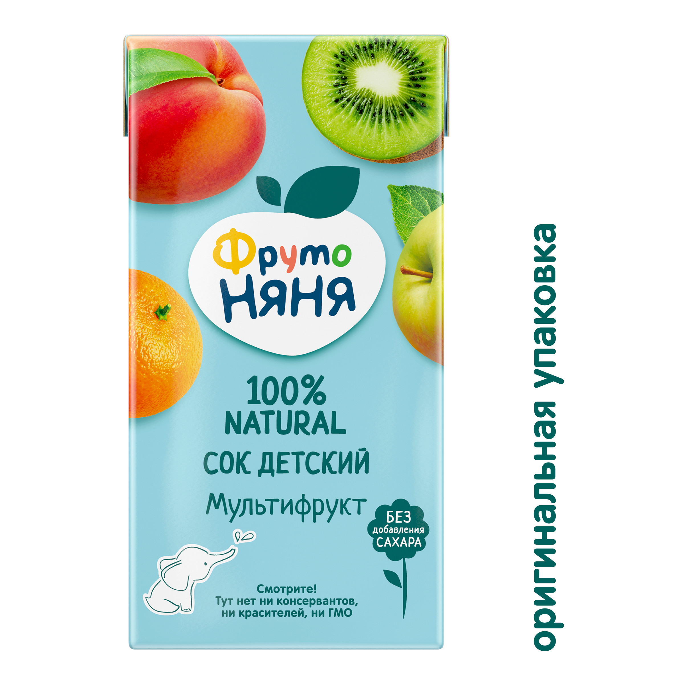 Сок ФрутоНяня Мультифрукт с 3 лет 0.5 л - фото 2