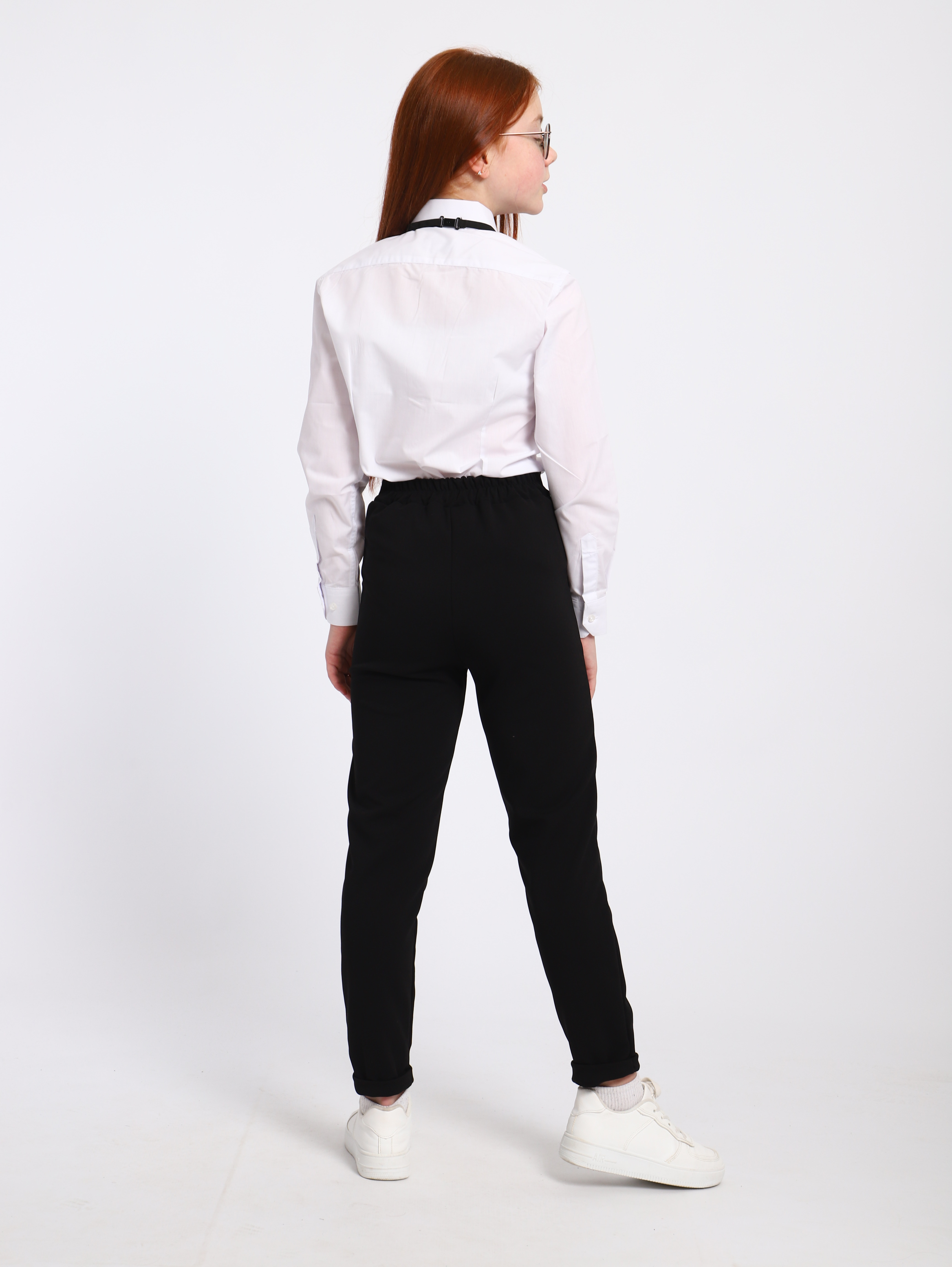 Брюки ЛАДОШКИ Брюки Мира черный - фото 12