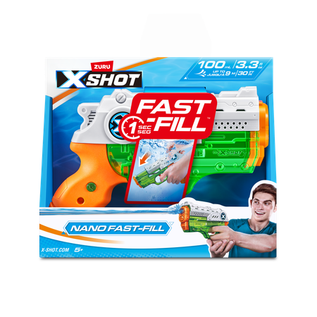 Бластер водный Zuru XSHOT  Fast Fill Water Фаст Филл Нано