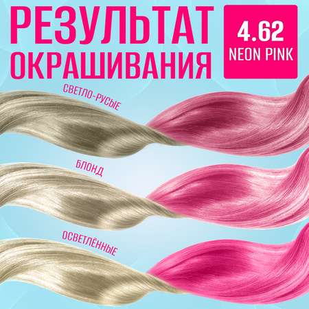 Оттеночный бальзам Тоника 4.62 Neon Pink 150 мл