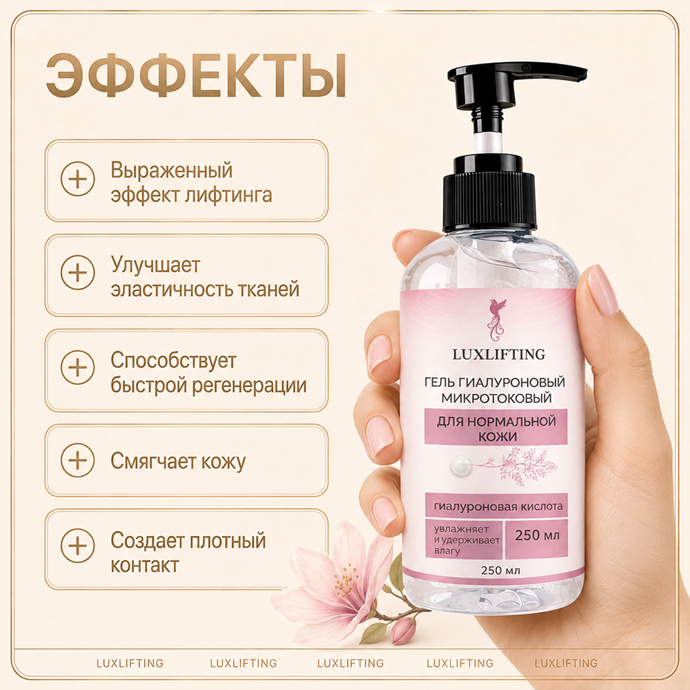 Гель LUXLIFTING для нормальной кожи 250 мл - фото 4