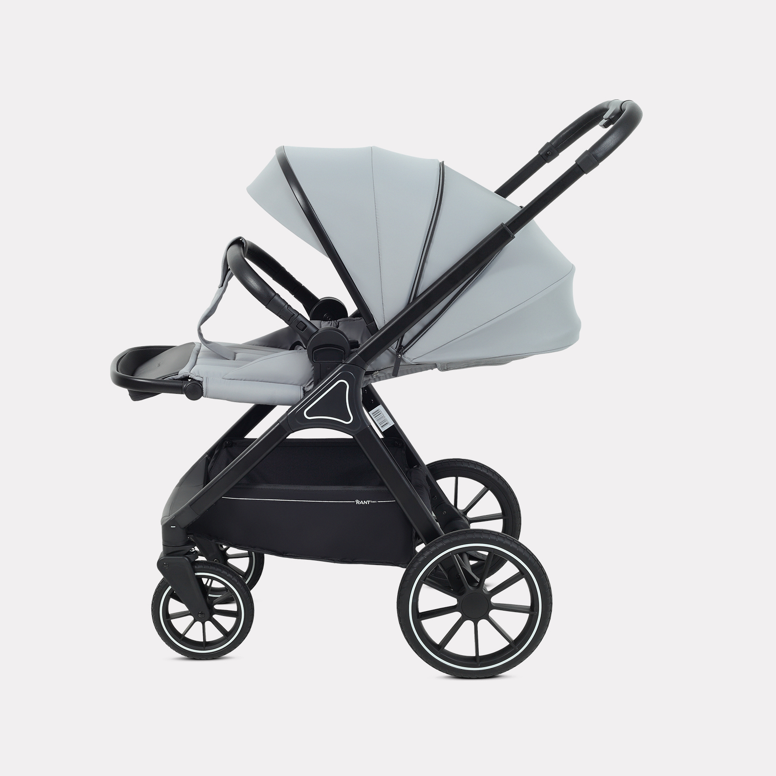 Коляска 2в1 Rant Basic Terra 2в1 серый - фото 12