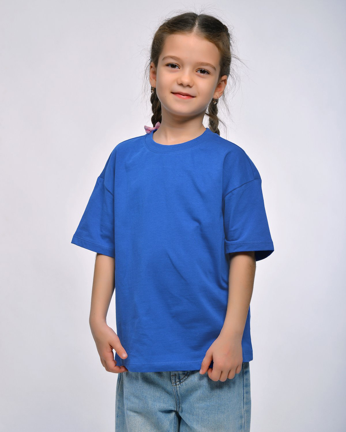 Футболка STELLA MODA 11601_электрик - фото 4
