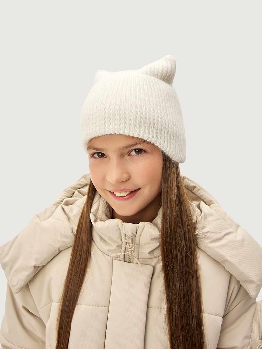 Шапка NIKASTYLE 11з16425 молоко - фото 3
