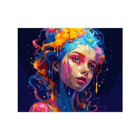 Картина по номерам Hobby Paint Цветная девушка в ассортименте