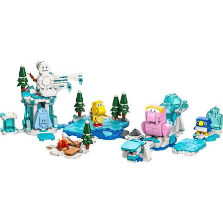 Конструктор LEGO Super Mario Fliprus Snow Adventure блочный