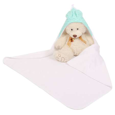 Полотенце Amarobaby Soft Ears Collection с уголком Мята