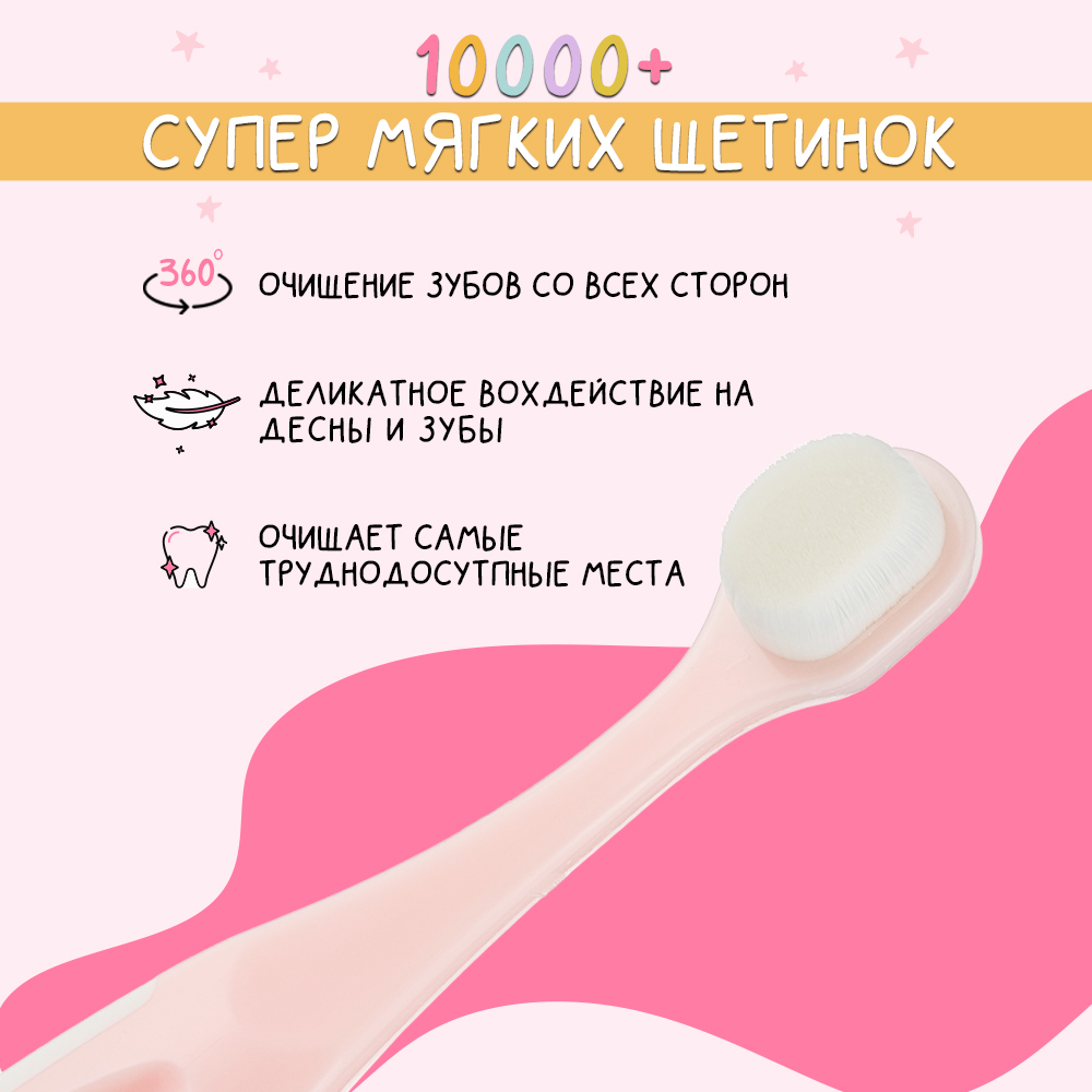 Зубная щетка классическая Чистый Зуб 2 шт. - фото 3