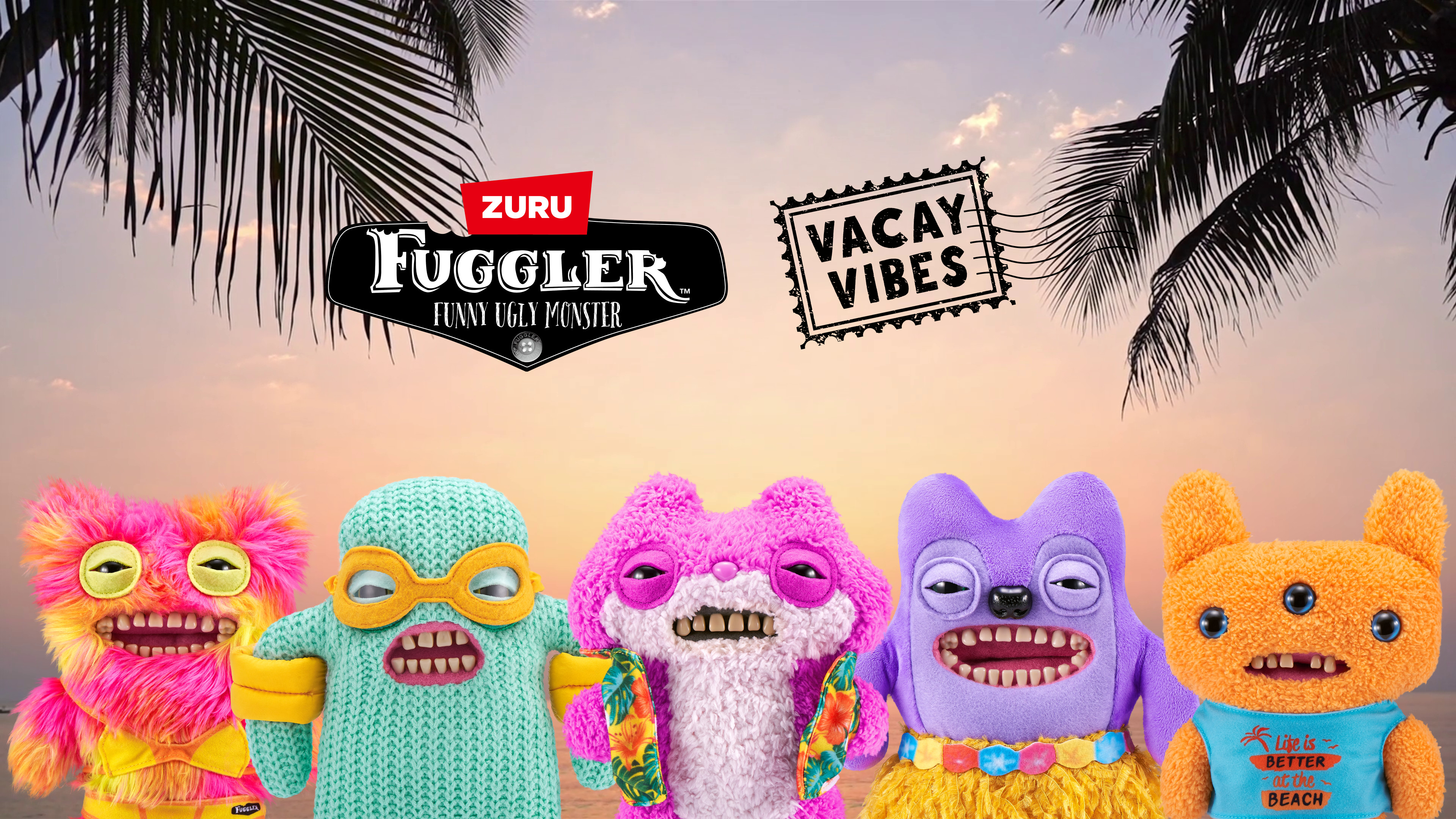 Игрушка мягкая FUGGLER Улыбашка Райли на пляже Фагглеры в отпуске 24см 15714K - фото 9