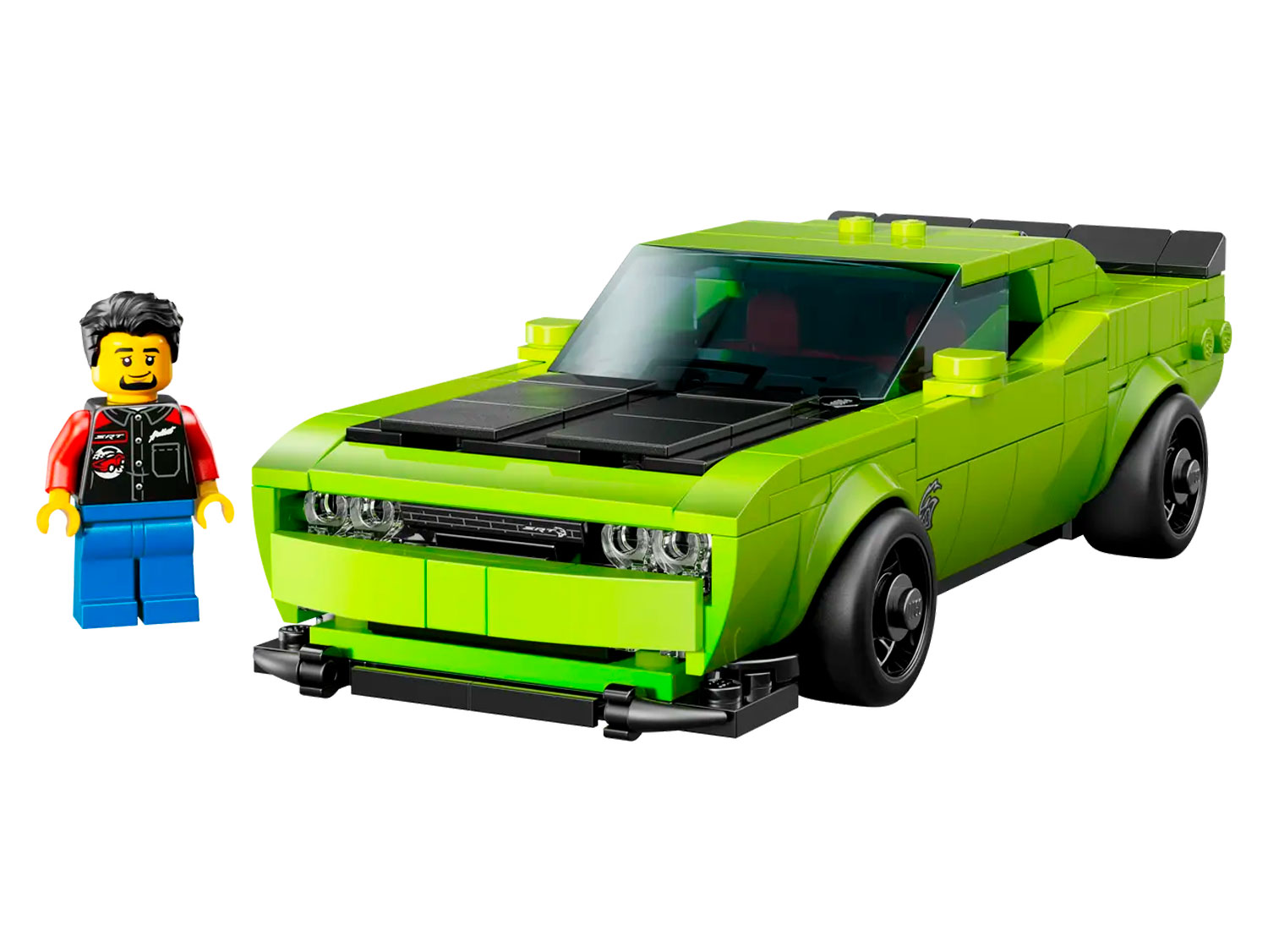 Конструктор LEGO Speed Champions Dodge Challenger SRT Hellcat 390 дет. - фото 6