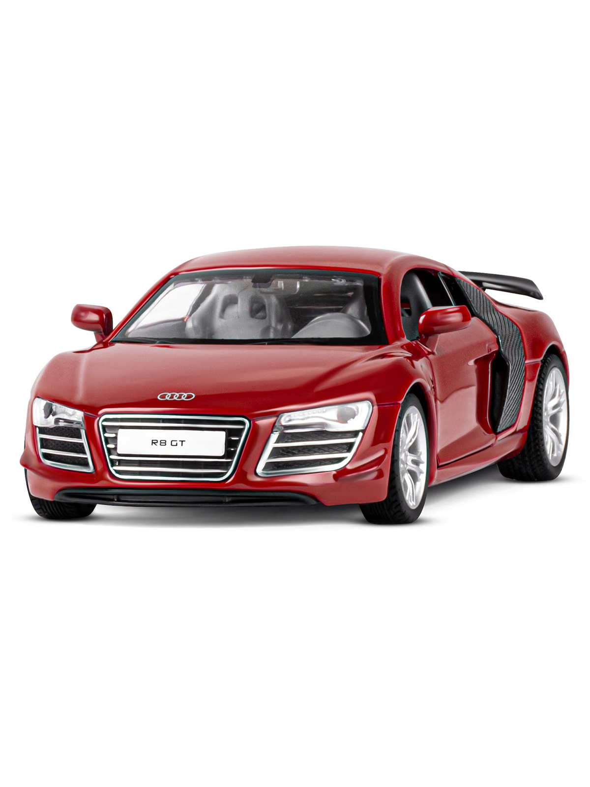 Автомобиль АВТОпанорама Audi R8 GT 1:32 JB1251311 - фото 11