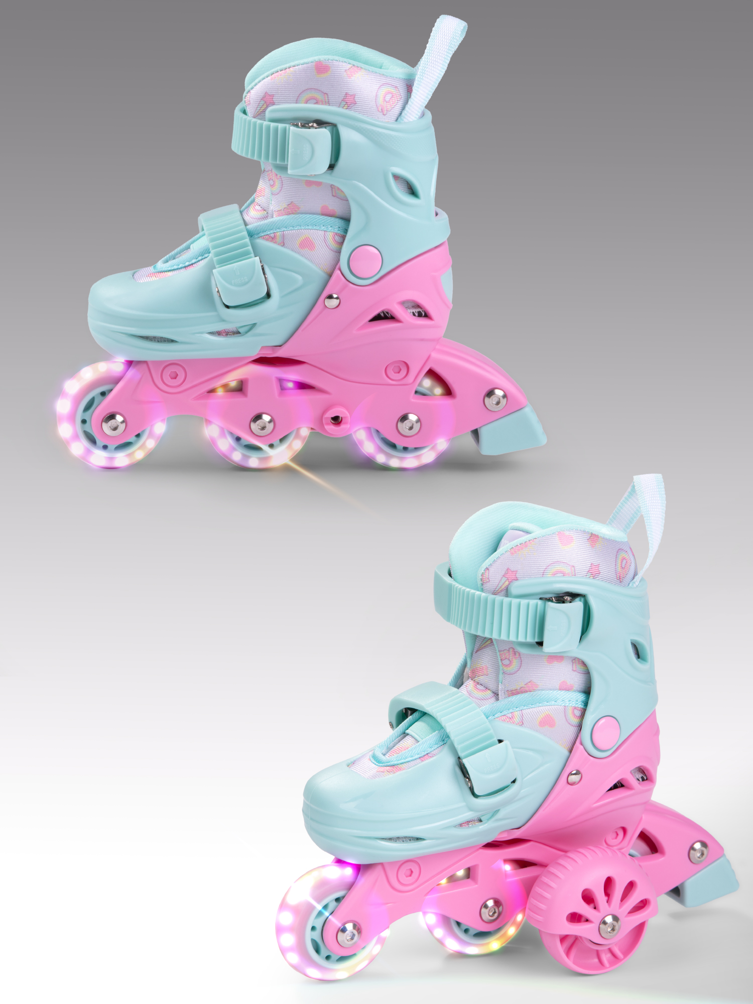 Роликовые коньки Amarobaby 33-36 - фото 3