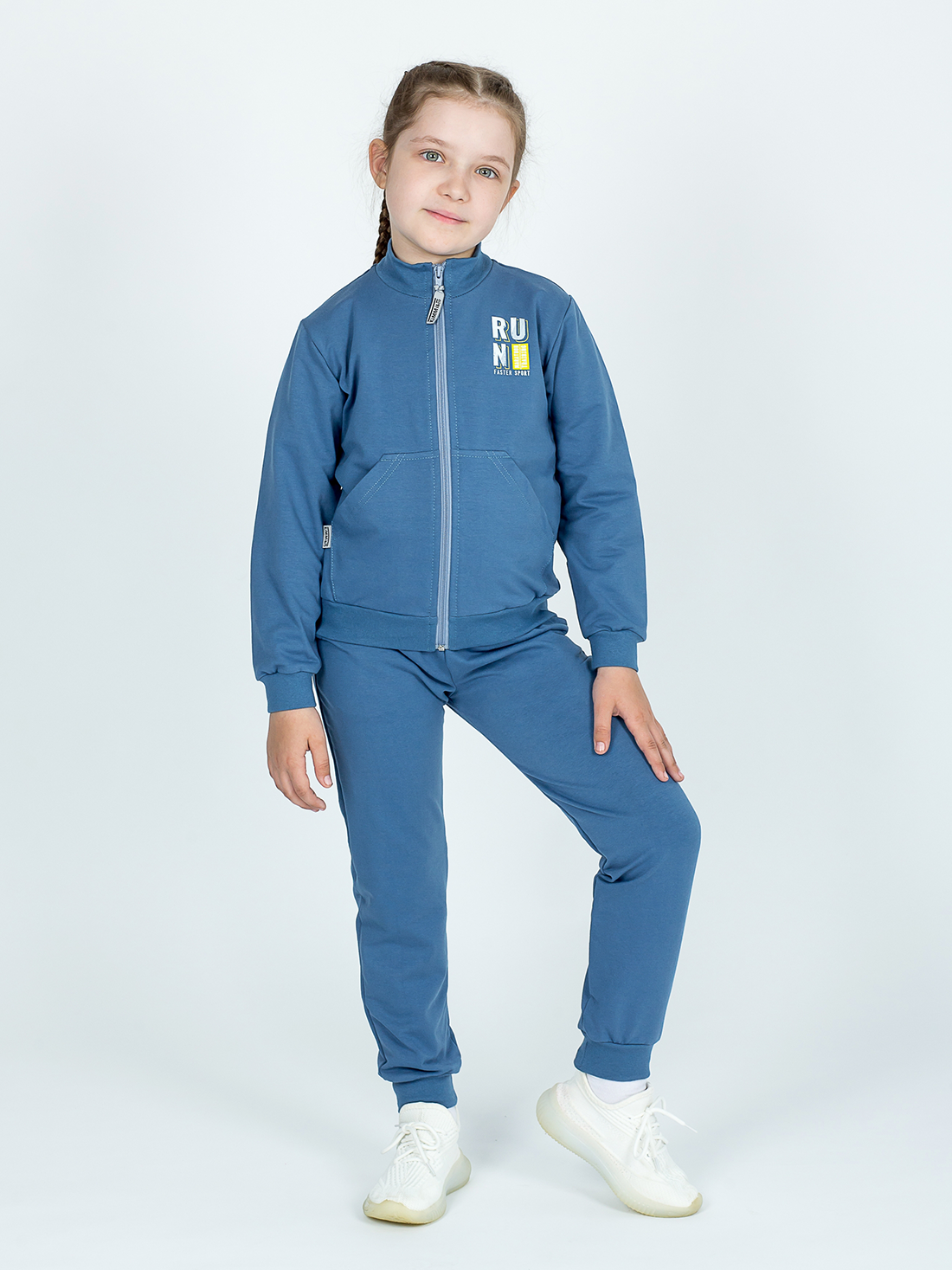 Спортивный костюм KiMMi co К-14087062п джинс спорт - фото 1