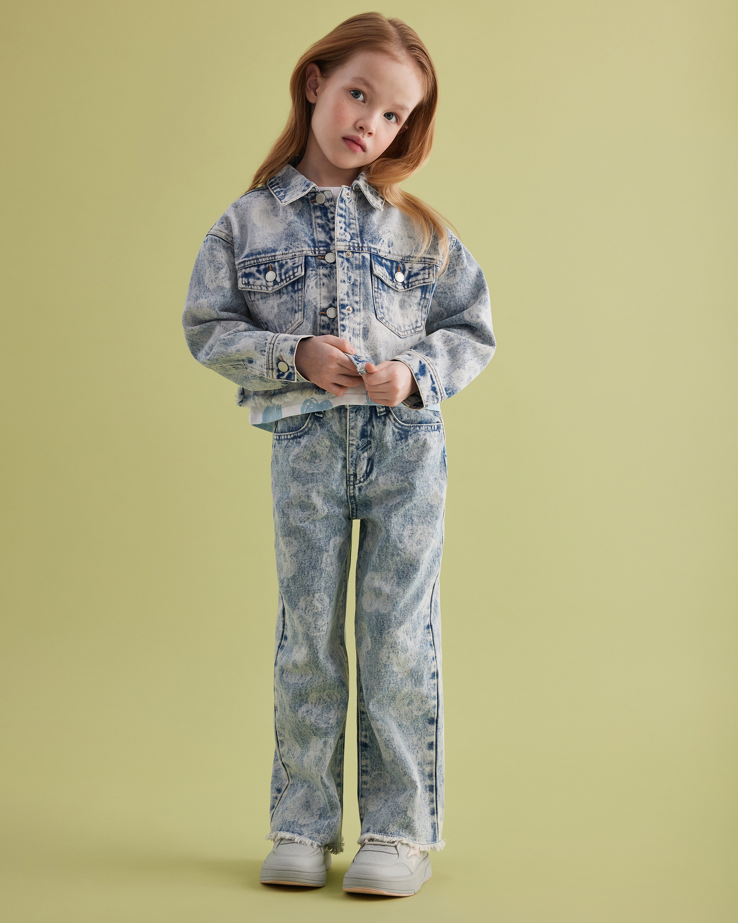 Джинсовая куртка Futurino Fashion S25FF-2GD30kg-55 - фото 9