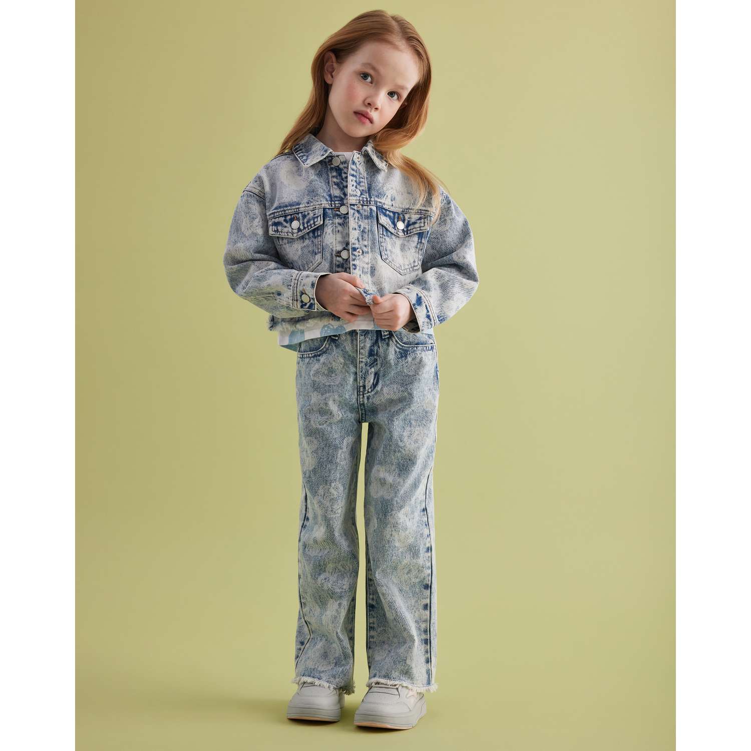 Джинсовая куртка Futurino Fashion S25FF-2GD30kg-55 - фото 9