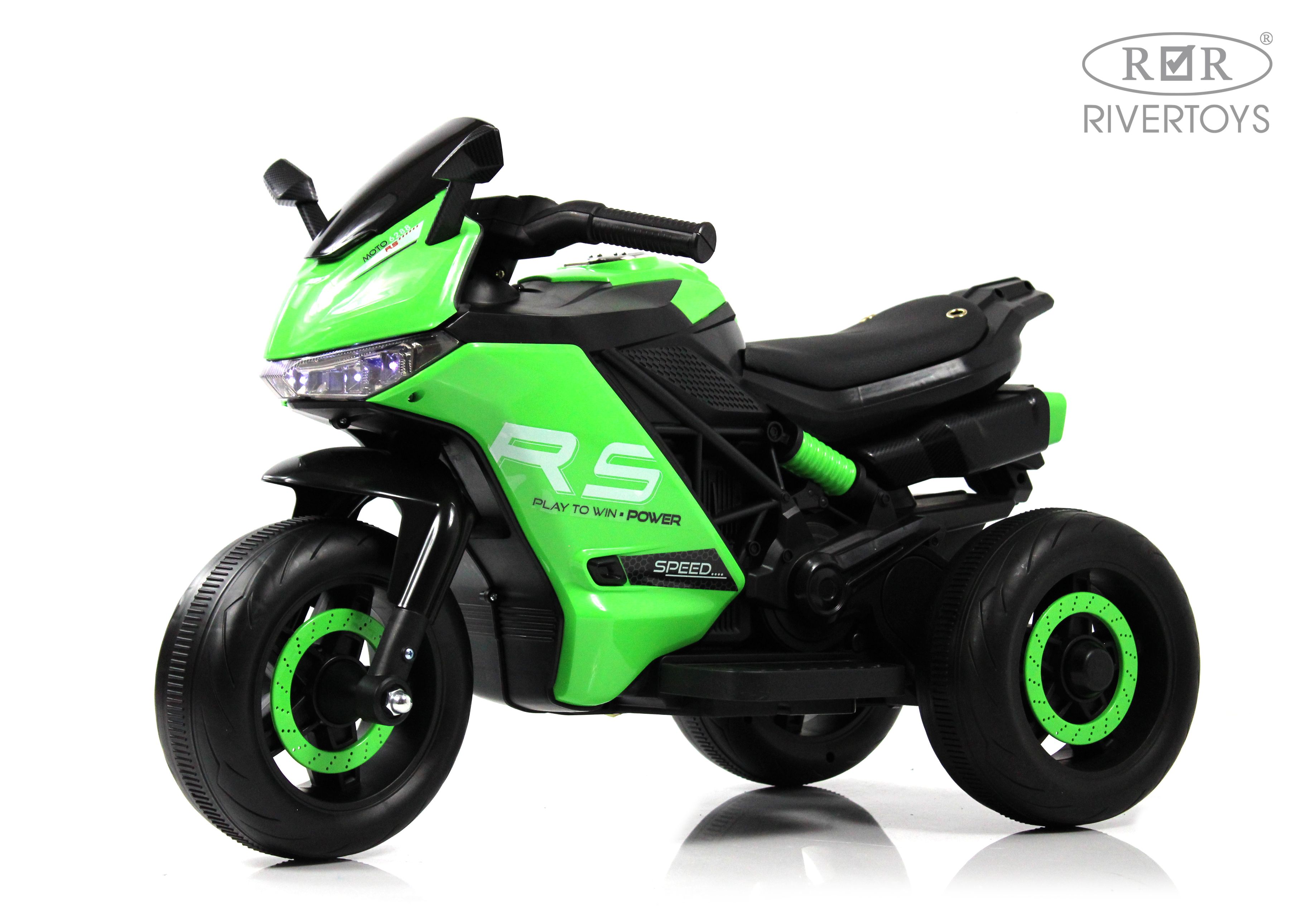Электромобиль RIVERTOYS K002PX-GREEN - фото 10