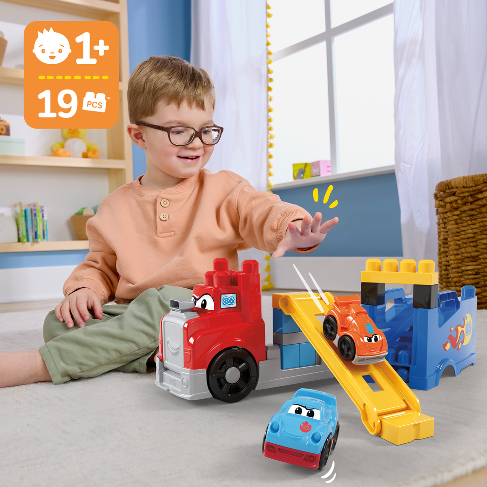 Конструктор Mega Bloks Build & Race Rig 19 дет. - фото 10