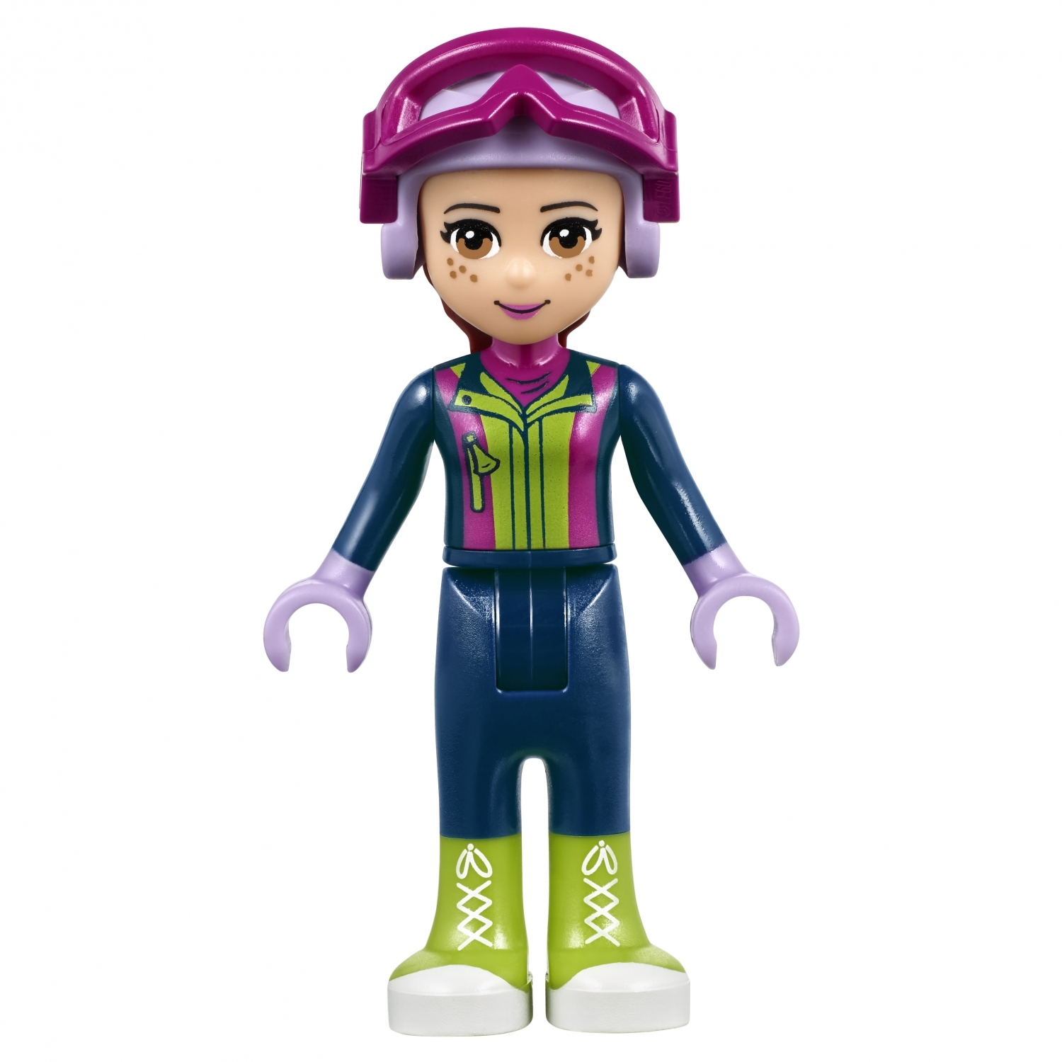 Конструктор LEGO Friends Горнолыжный курорт: подъёмник блочный - фото 23