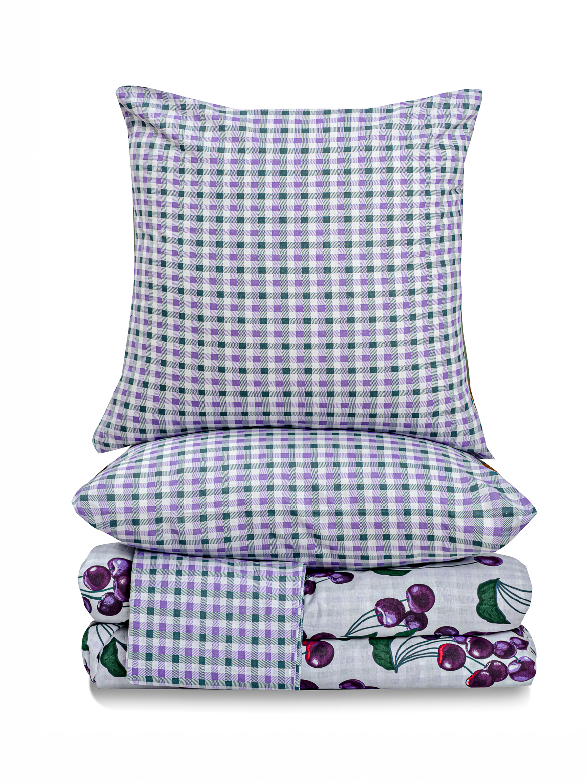 Комплект постельного белья LOVEBERRY Черешня полутораспальный 4 предм. - фото 14