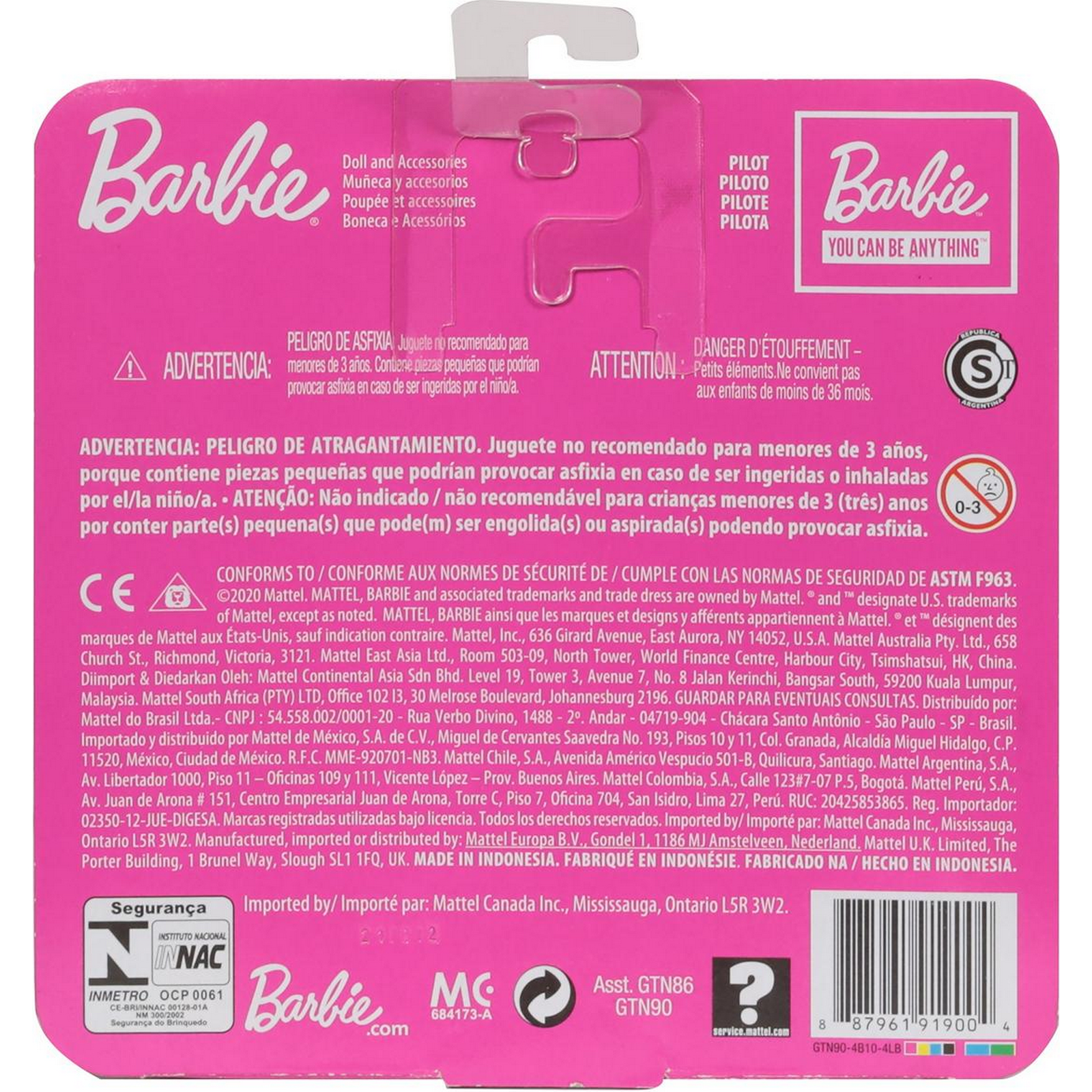 Кукла мини Barbie GTN86/GTN90 - фото 4