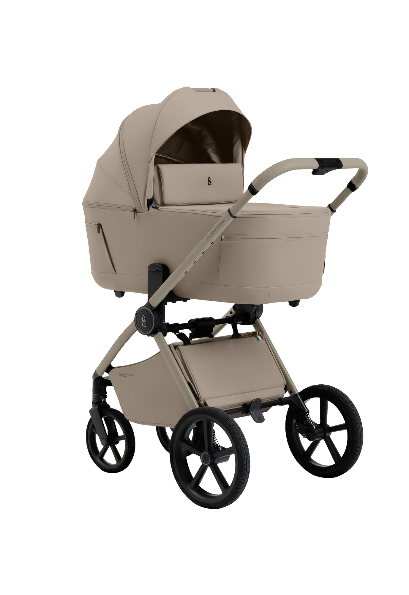Коляска 2в1 Sweet Baby Elegante Therma Colore Champ бежевый - фото 16