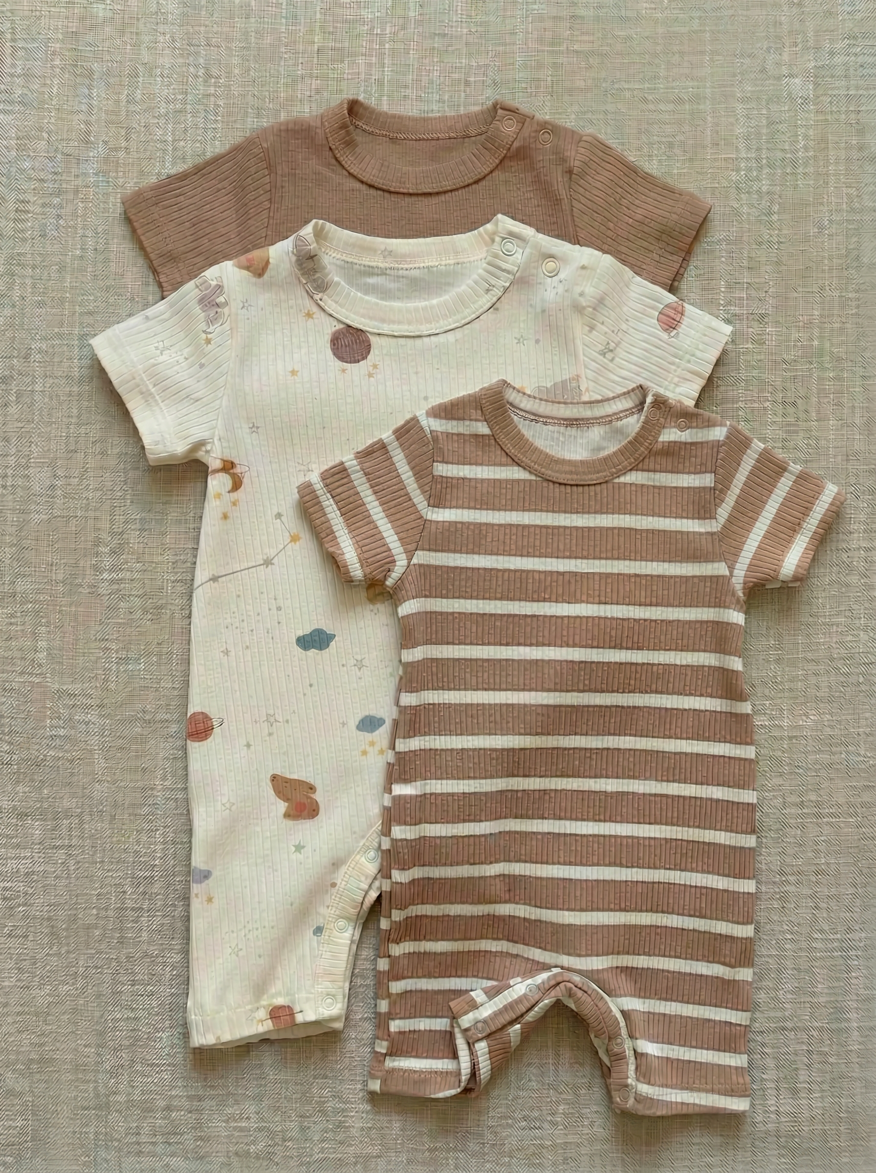 Песочник 3 шт Супер Пупс нбр/3пр/псч/sk22/полоска/сон - фото 1