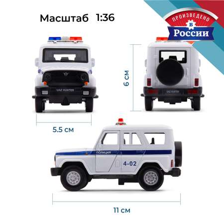 Полицейская машина . УАЗ УАЗ/UAZ 1:34 в ассортименте