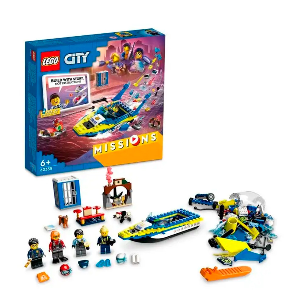 Конструктор LEGO City Водная полиция 278 дет. - фото 2