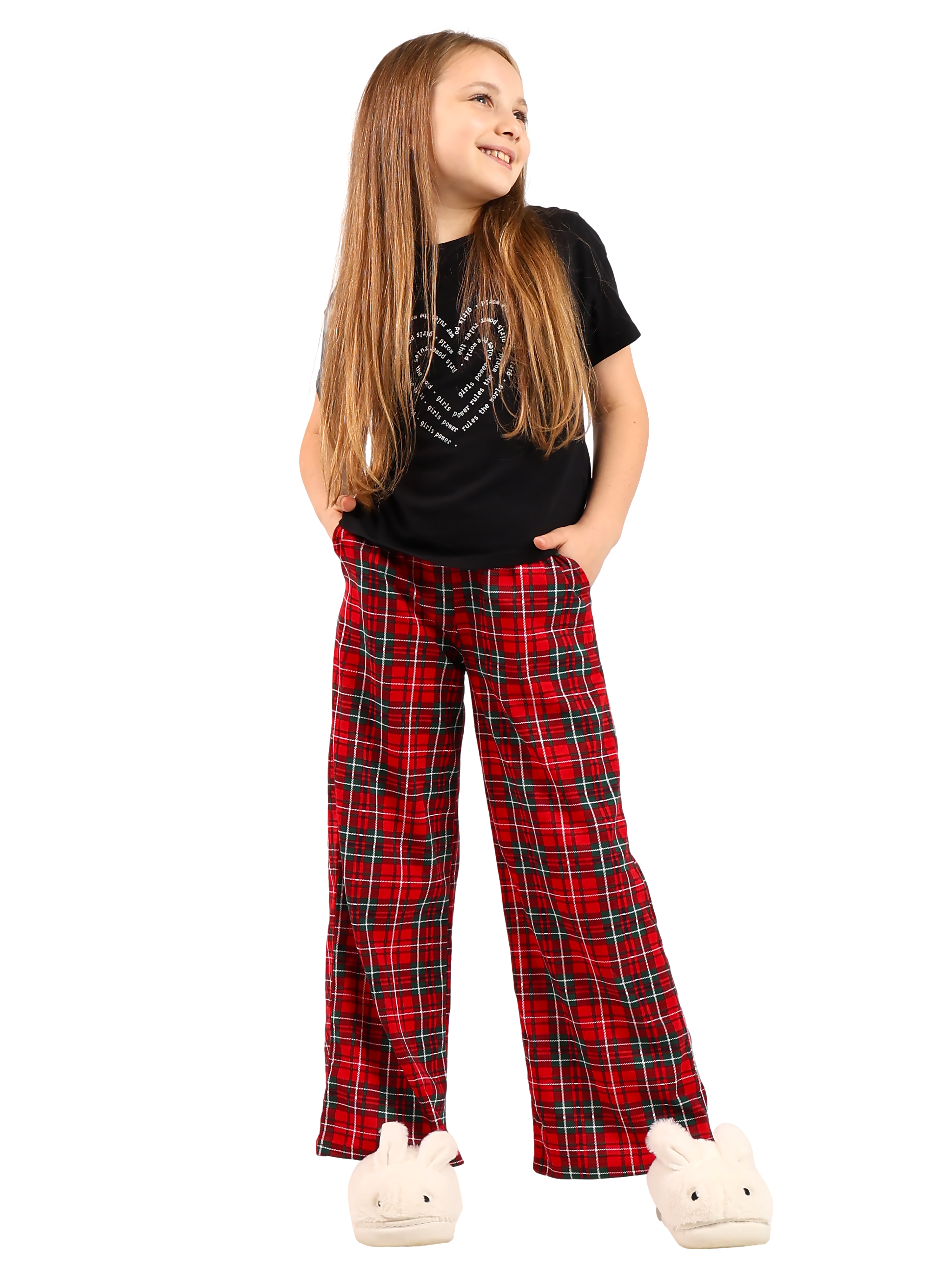 Брюки ДО-Детская Одежда 6307К/красный2 - фото 1