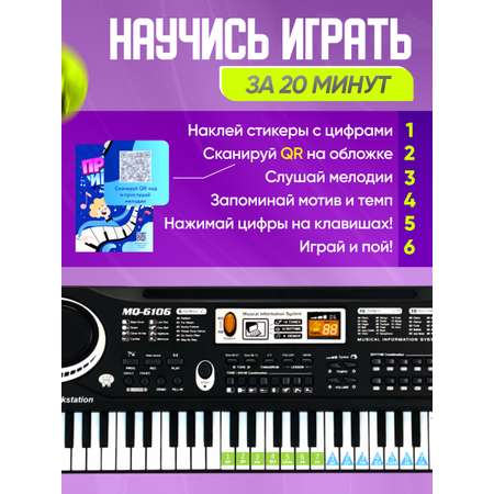 Игрушка музыкальная BelliniToys 7297 синтезатор