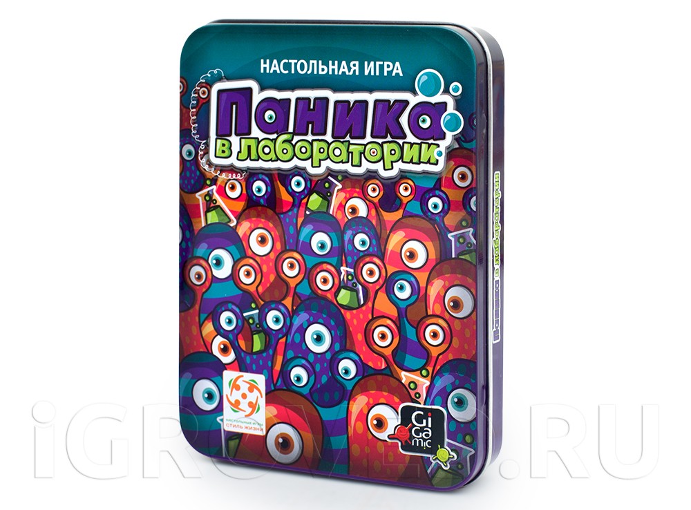 Настольная игра Стиль жизни Паника в лаборатории - фото 1