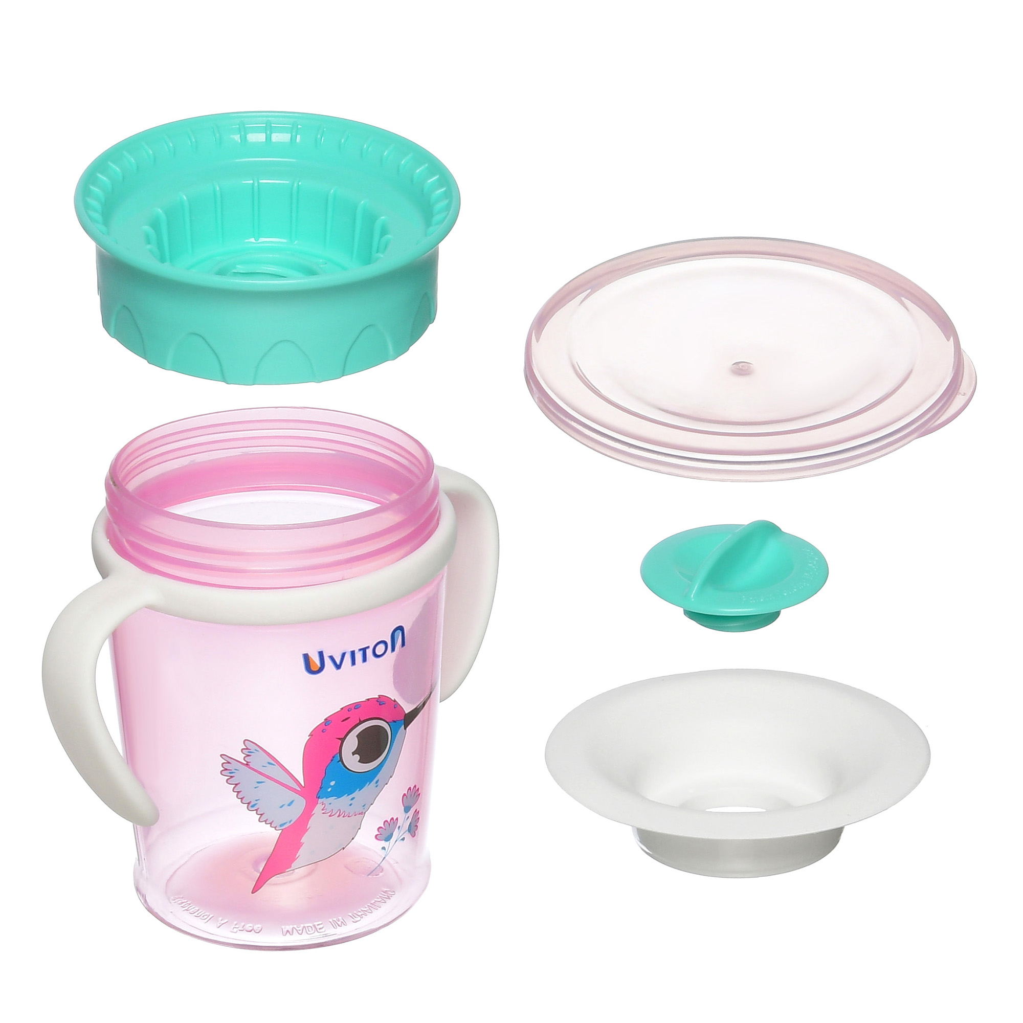 Поильник Uviton Natural 270 мл 1 шт. в ассортименте - фото 12