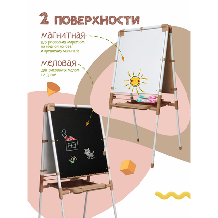Магнитно-грифельная доска InHome