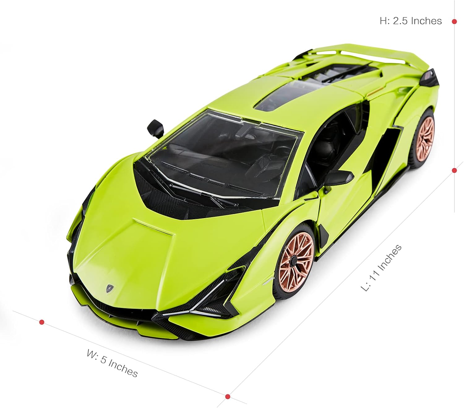 Конструктор Rastar Lamborghini Sian 72 дет. - фото 2