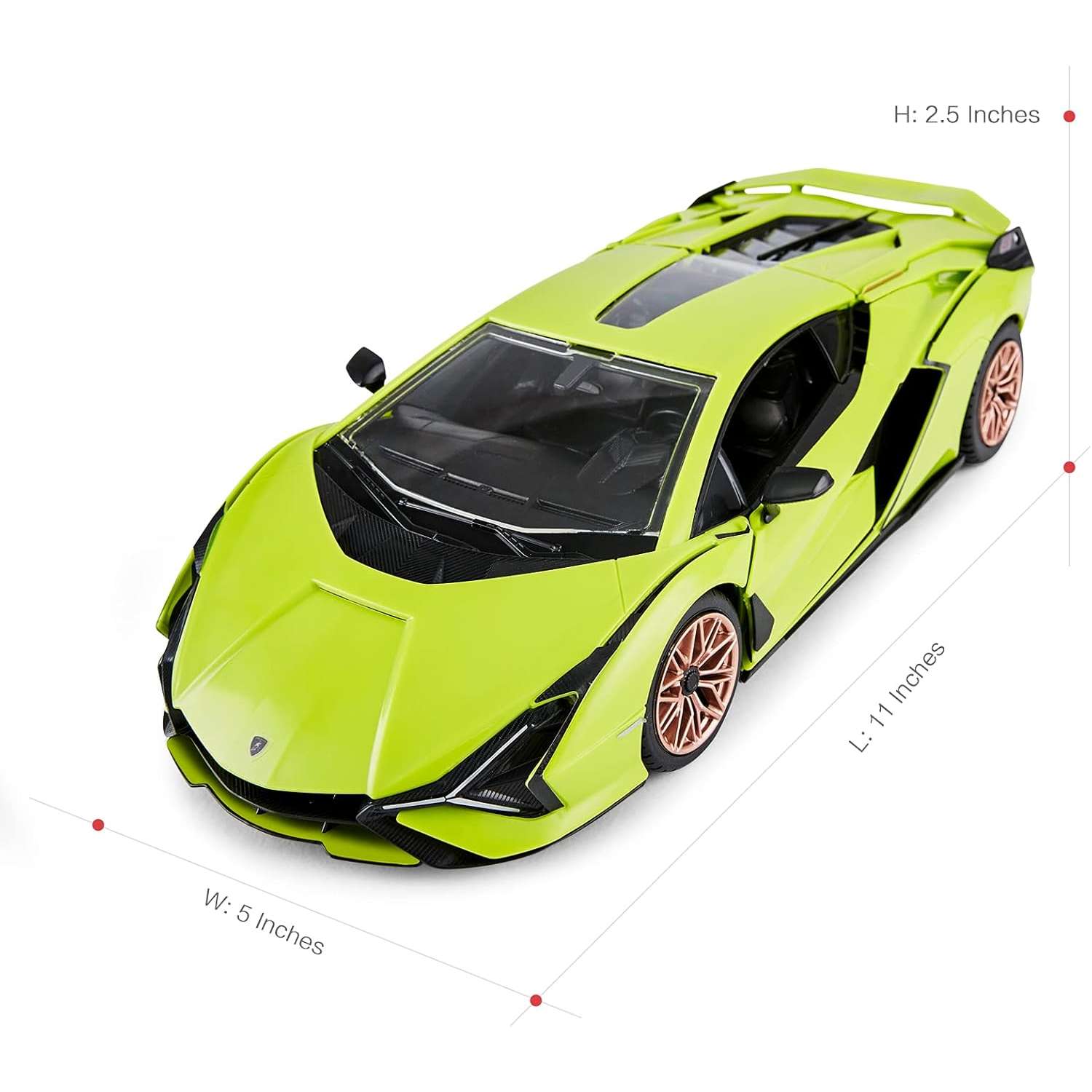 Конструктор Rastar Lamborghini Sian 72 дет. - фото 2