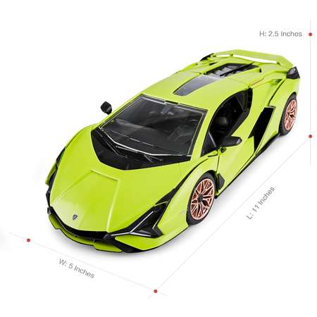 Конструктор Rastar Lamborghini Sian сборная игровая модель
