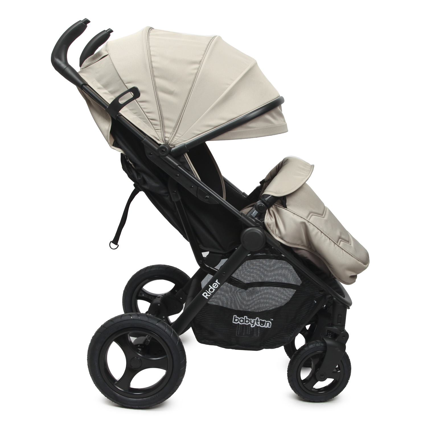 Коляска прогулочная Babyton Rider Air Khaki - фото 4