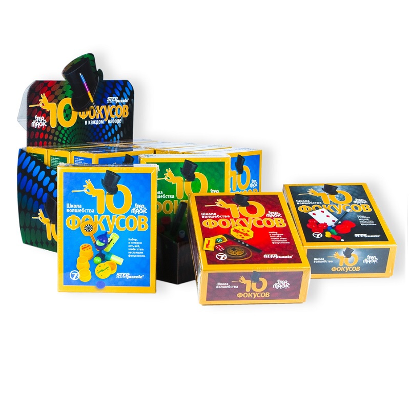 Фокусы Step Puzzle Школа волшебства 10 в ассортименте - фото 6