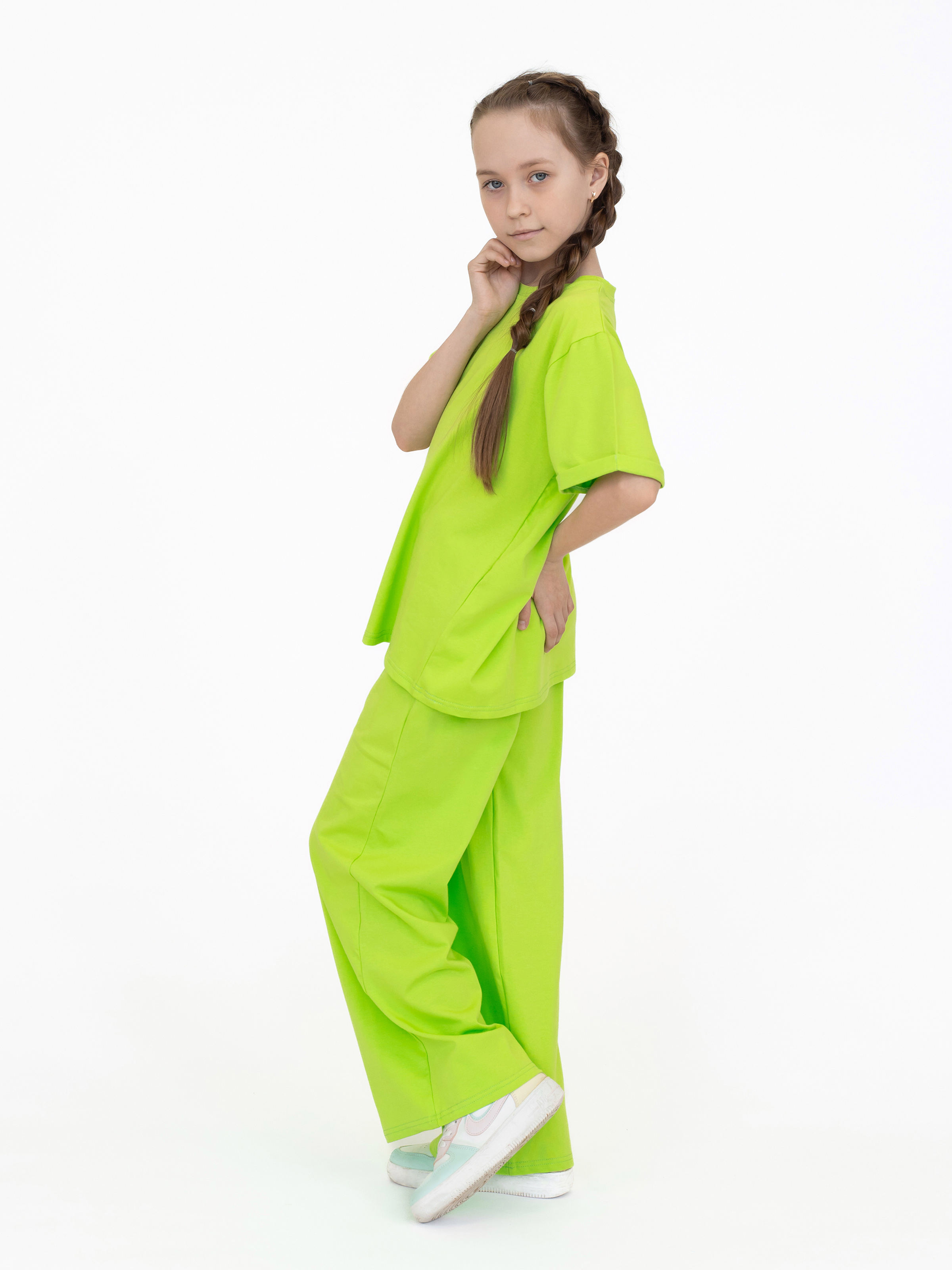 Футболка и брюки ULTRA 7060-Ул салат - фото 17