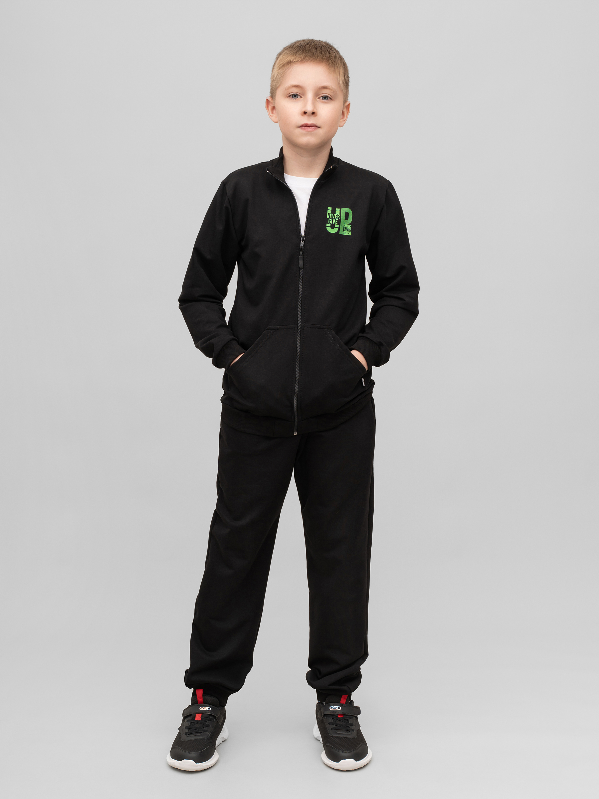 Спортивный костюм ULTRA 7062п-Ул черный не сдавайся - фото 48