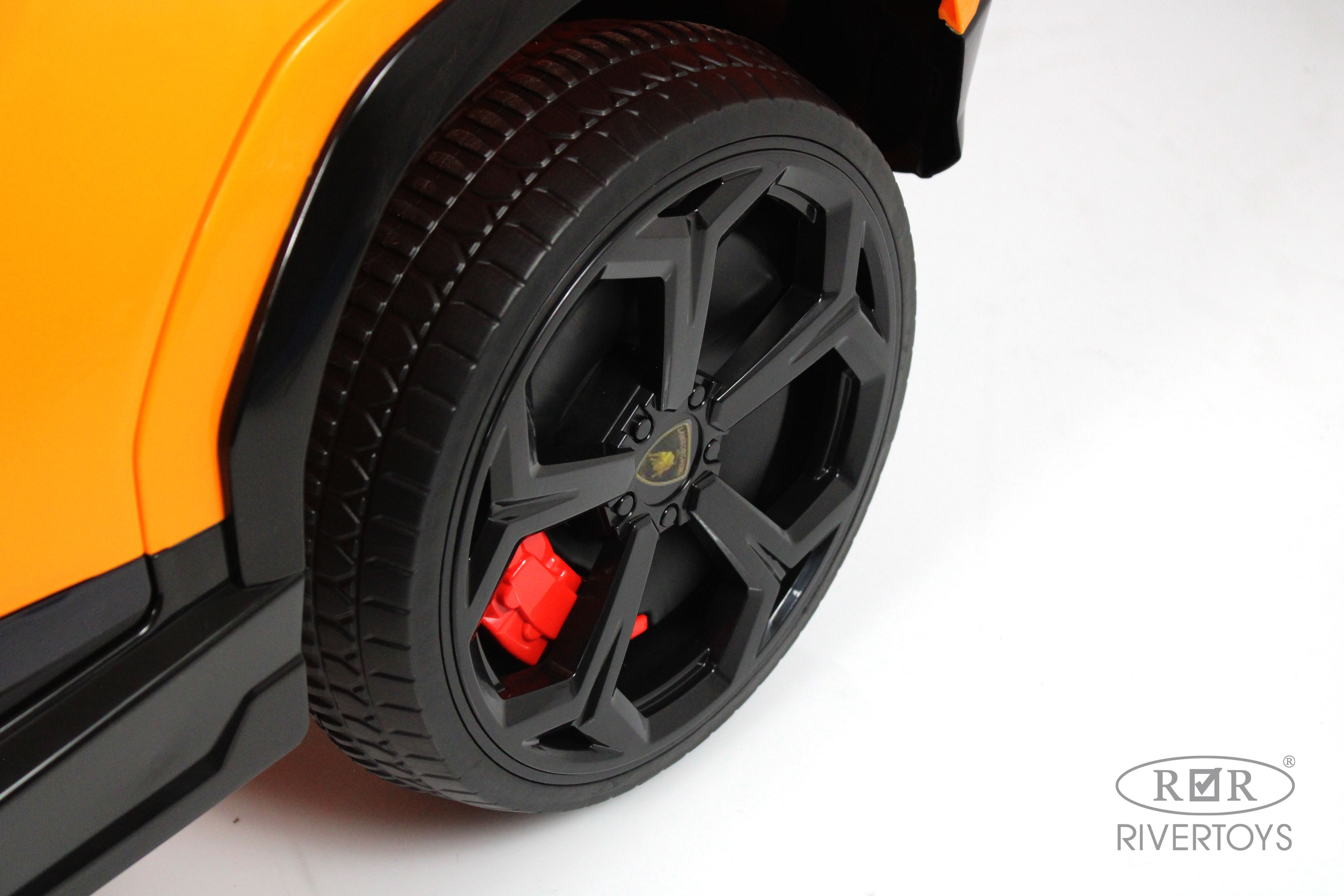 Электромобиль RIVERTOYS E777EE-ORANGE С пультом ДУ - фото 21