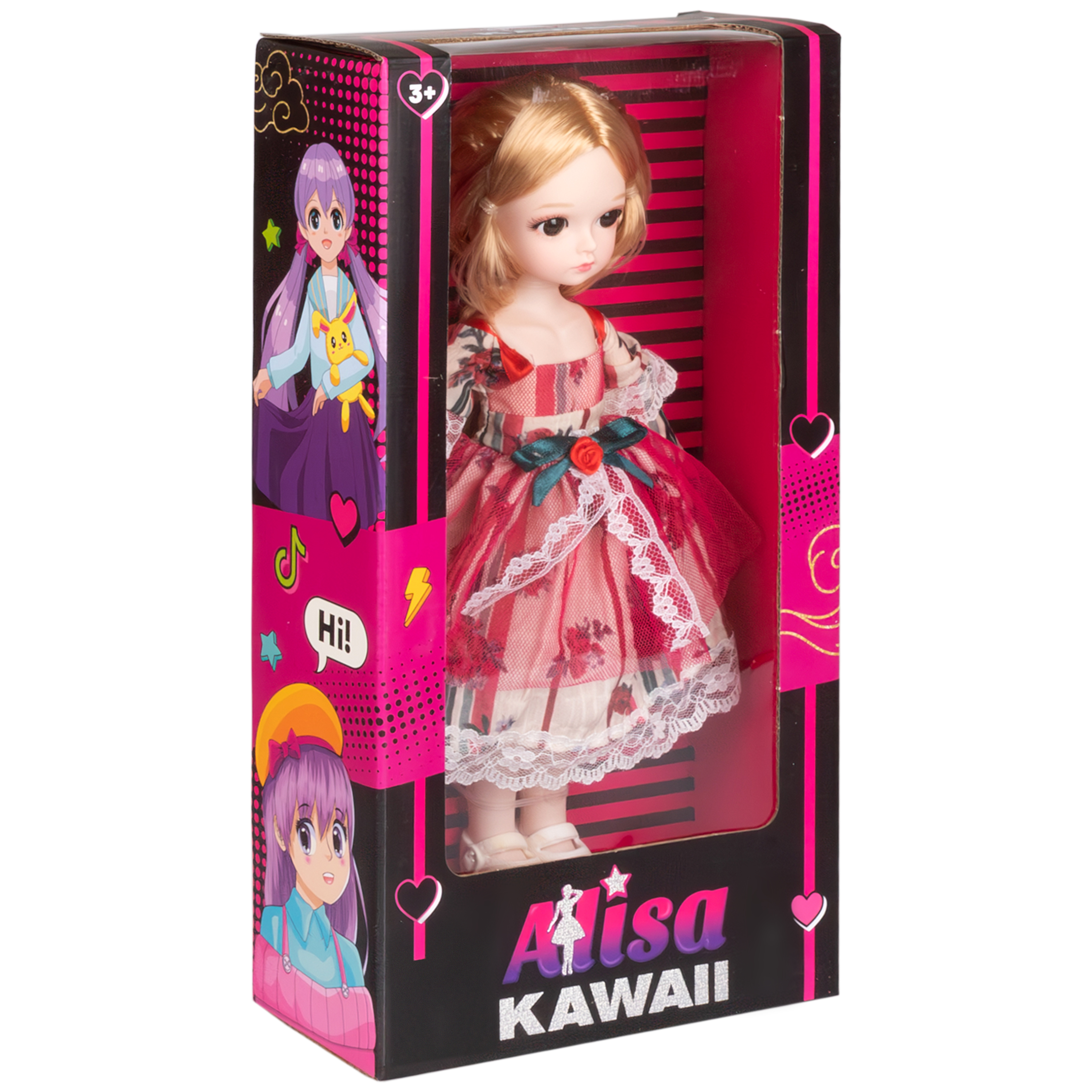 Кукла классическая 1TOY Alisa Kawaii Т24342 - фото 10