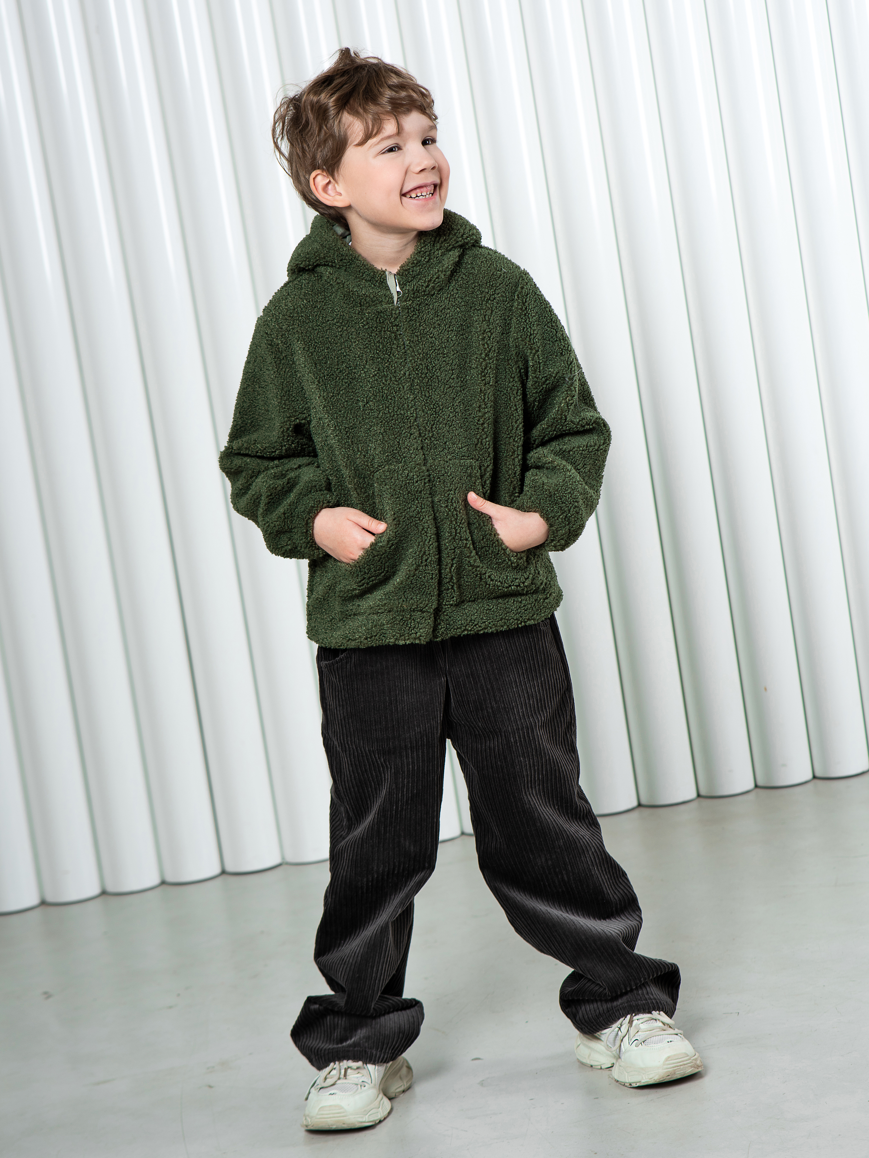 Толстовка LisaWeta FC-01-24 хаки - фото 4