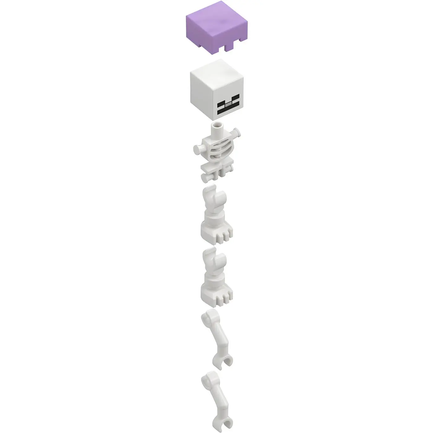 Фигурка LEGO Minecraft Skeleton with - фото 2