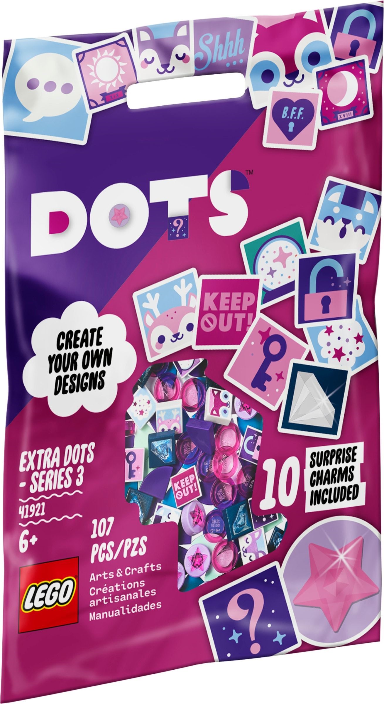 Конструктор LEGO DOTS 41921 107 дет. - фото 1