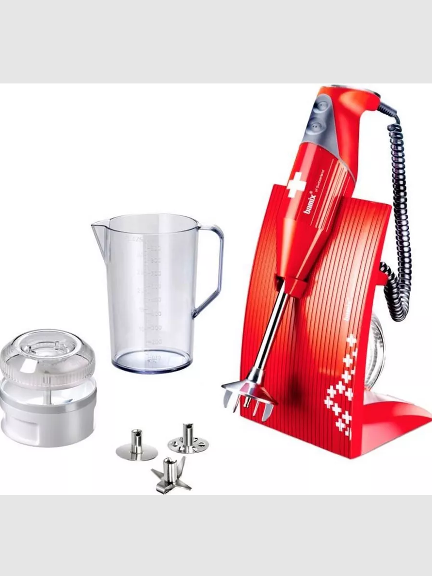 Блендер BAMIX SwissLine M200 Red - фото 1