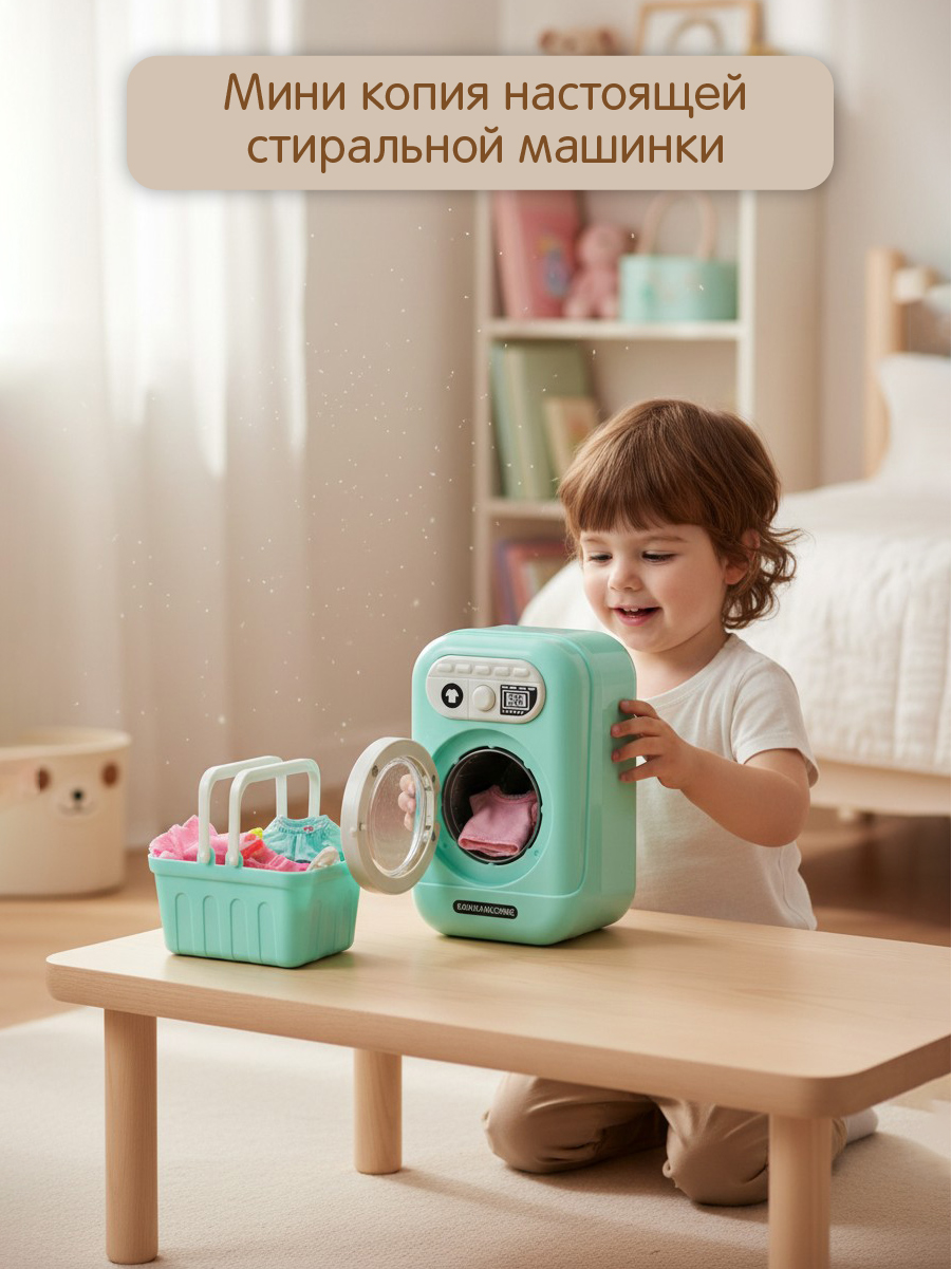 Игрушка Veld Co стиральная машина - фото 3