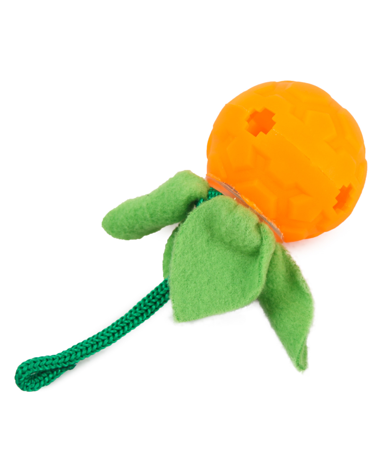 Игрушка для собак Barbaks люминисцентная Апельсин на ветке 5см - фото 4